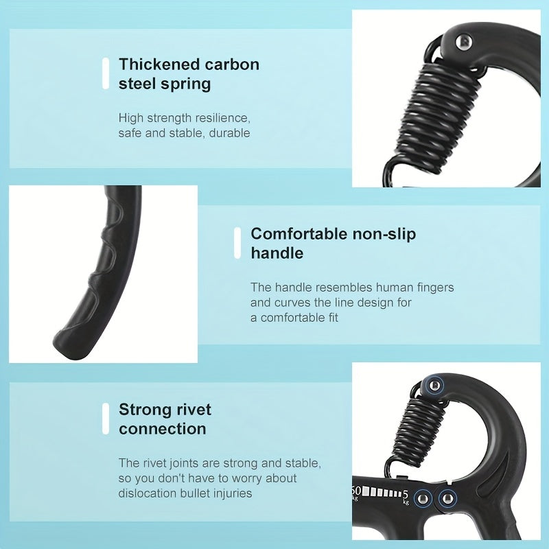 Adjustable Grip Strength Trainer for Hand & Arm Rehab