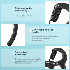 Adjustable Grip Strength Trainer for Hand & Arm Rehab