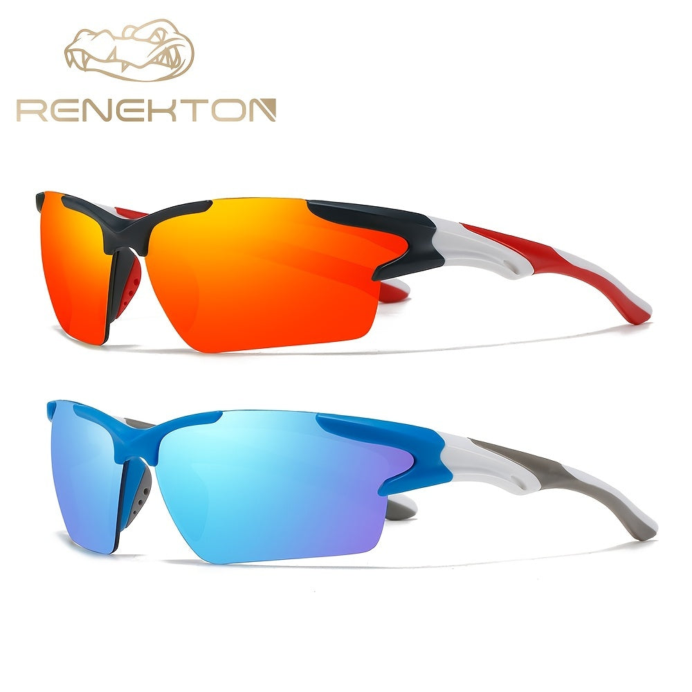 Dust-proof Sports Sunglasses Classic Frame Colorful Film Driving Mirror