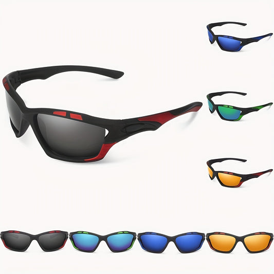 Wrap Around Sunglasses Tinted Sports Glasses UV400