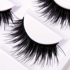 5 Pairs Double Layer Natural 3D Faux Mink False Eyelashes