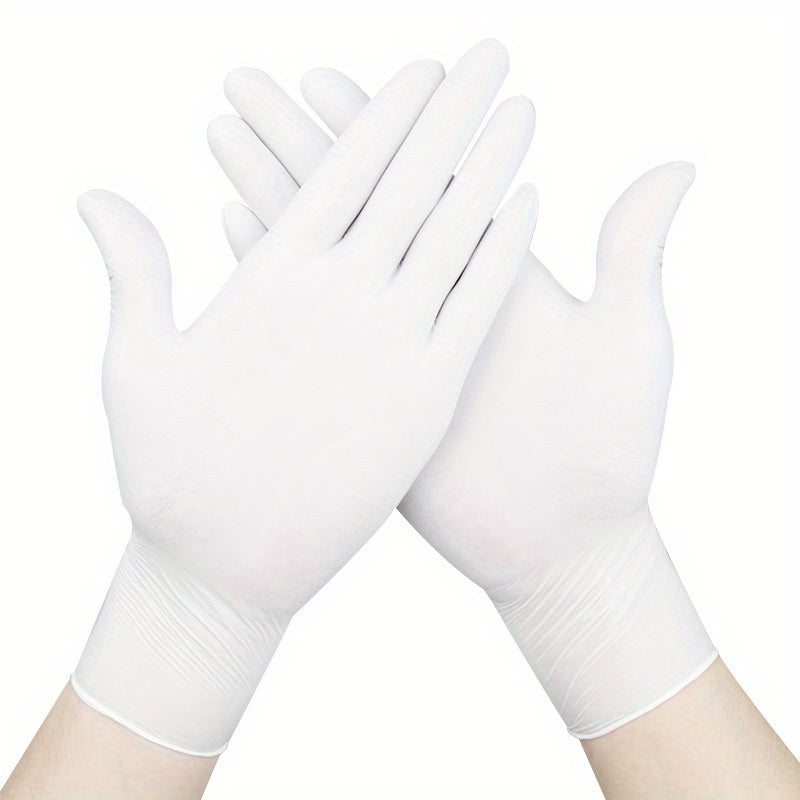 Disposable Rubber Gloves Elastic Thickened Powder Food Gloves