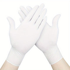 Disposable Rubber Gloves Elastic Thickened Powder Food Gloves