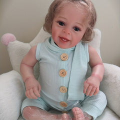 Hand Painted Baby Doll Soft Fabric Body - Perfect Gift for Kids