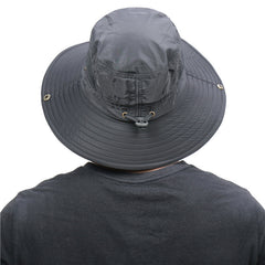 Large Brim Sun Protection Bucket Hats for Outdoor Fishing & Camping
