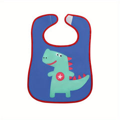 PEVA Towel Bibs Waterproof Dirt Resistant Dinosaur & Rabbit Print