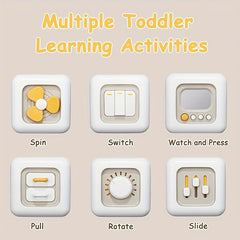 Interactive Educational Busy Box for Youngsters - Ideal for Boys & G