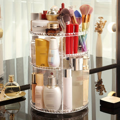 Desktop Cosmetic Storage Box Rotating Storage Box Room Decor