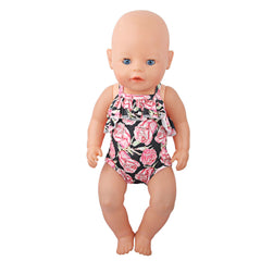 18'' Rainbow Doll Suspender Swimsuit for Baby Born&Our Generation