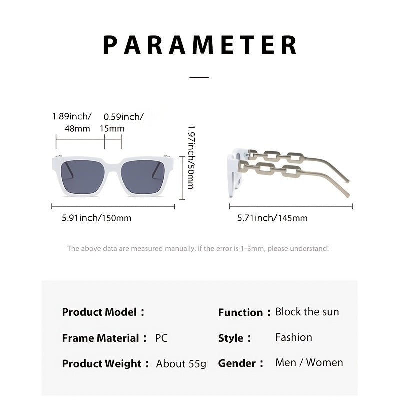 Oversize Square Sunglasses UV Glasses Women UV Accessories