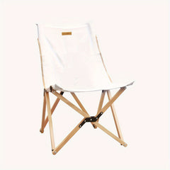 Outdoor Folding Chair Courtyard Picnic Chair Camping Wooden Chair