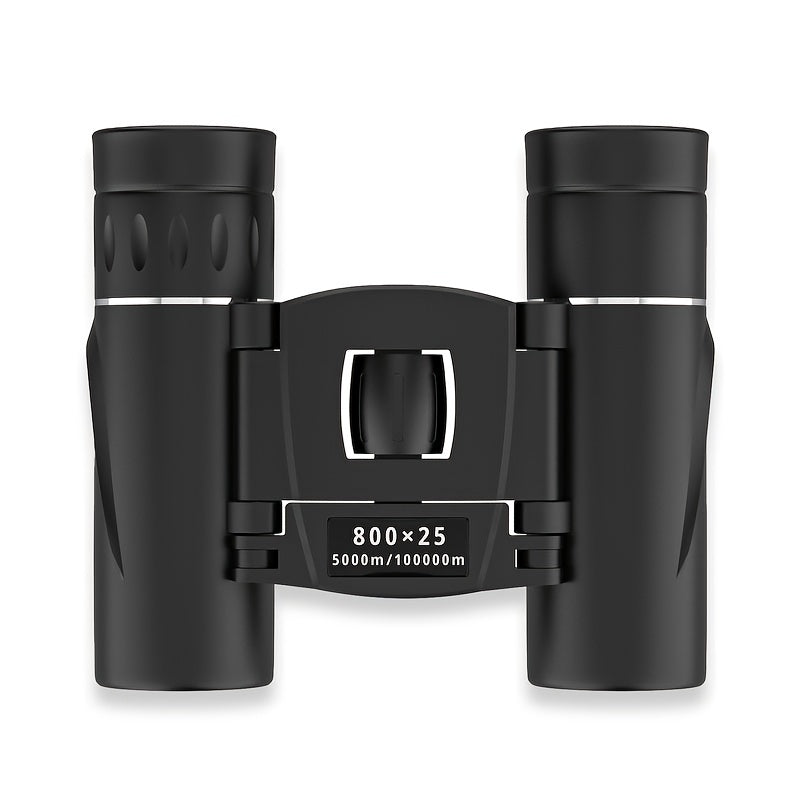 800 25 HD Binoculars Portable Folding Telescope For Camping Traveling