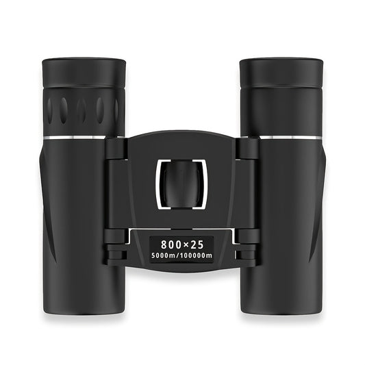 800 25 HD Binoculars Portable Folding Telescope For Camping Traveling