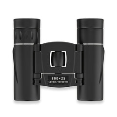 800 25 HD Binoculars Portable Folding Telescope For Camping Traveling