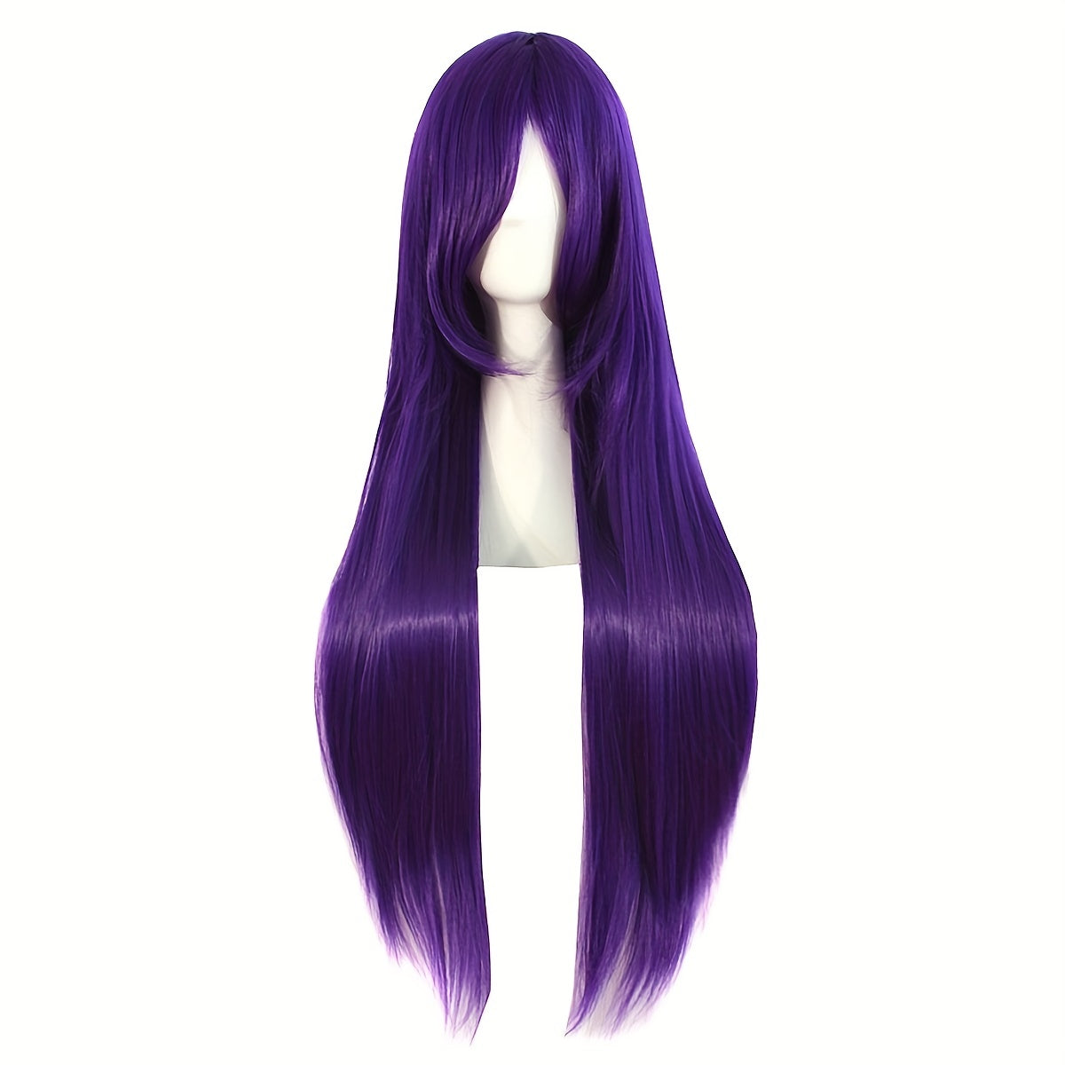 Long Straight Synthetic Wig Anime Cosplay Halloween Party Costume