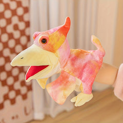 Dino Hand Puppets Parasaurolophus & Pterosaur Plush Toys