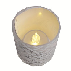 Sublimation LED Candle Light For Christmas Home Decoration