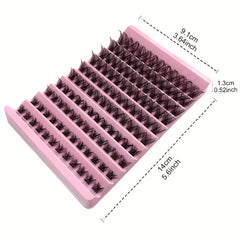 Thick Segmented False Eyelashes Large Eye Makeup Self Grafting Eyelashes