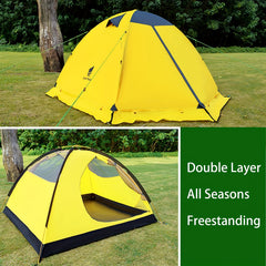 3-Person Waterproof Tent for Camping - Lightweight & Durable