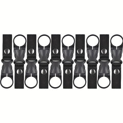 10pcs Buckle Hooks Nylon Webbing Hanging Bottle Buckle For Backpack