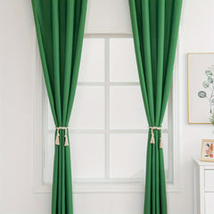 1pc Solid Blackout Curtain Suitable For Home Decor