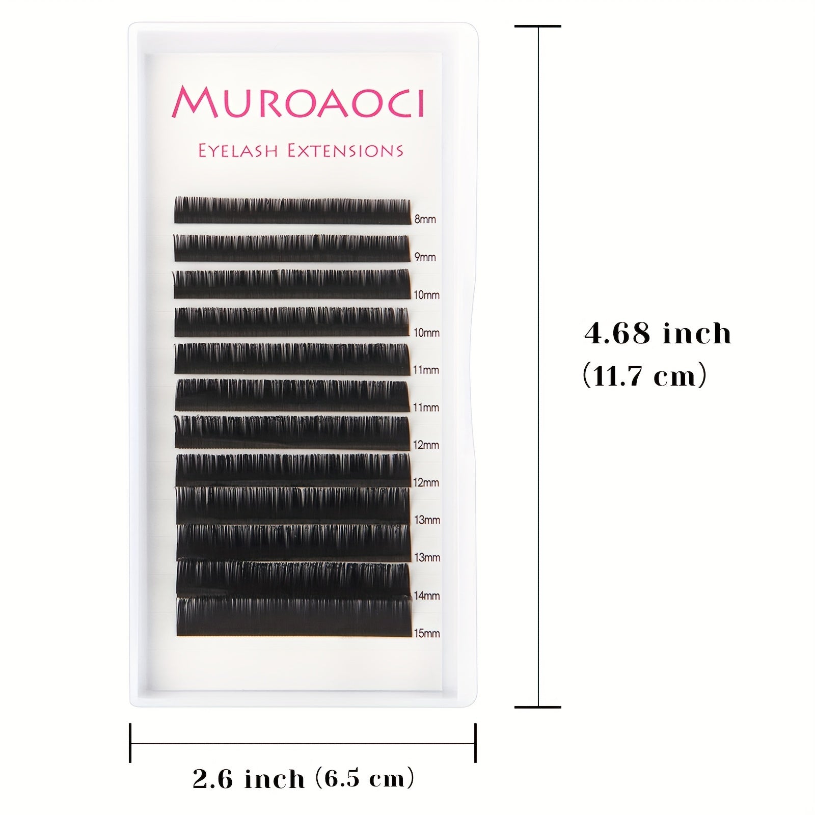 Soft Mink C Curling Lashes 8 15 20 Mm Cluster Lashes Extension