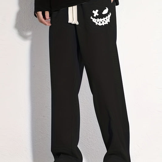 Grimace Pattern Mopping Pants Men s Casual Drawstring Joggers