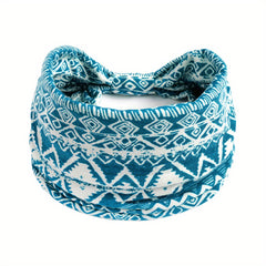 Stretchy Sports Yoga Headband Sweatband Boho Style Hair Accessory