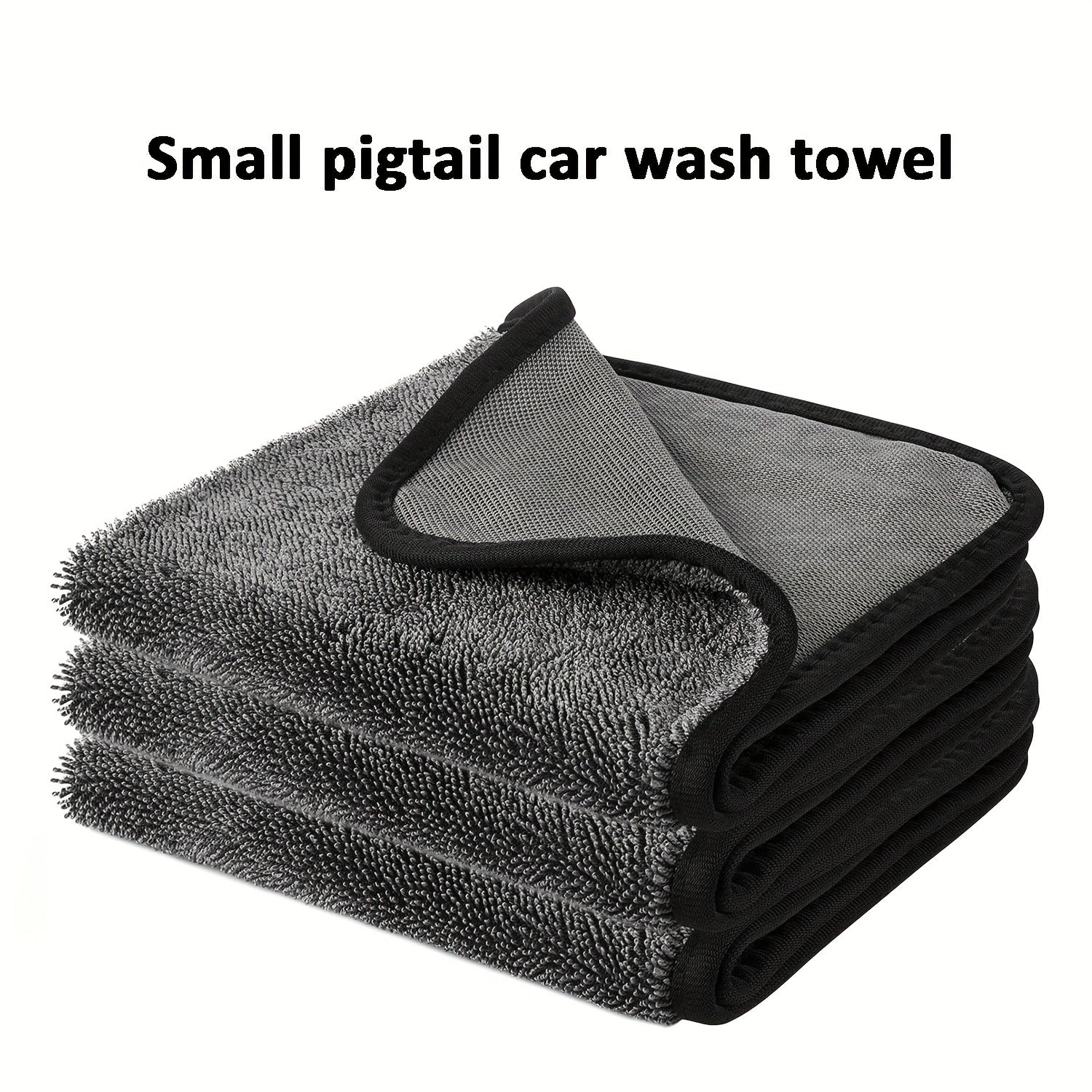 Soft Velvet Car Wash Towel Absorbent Rag for Car Cleaning