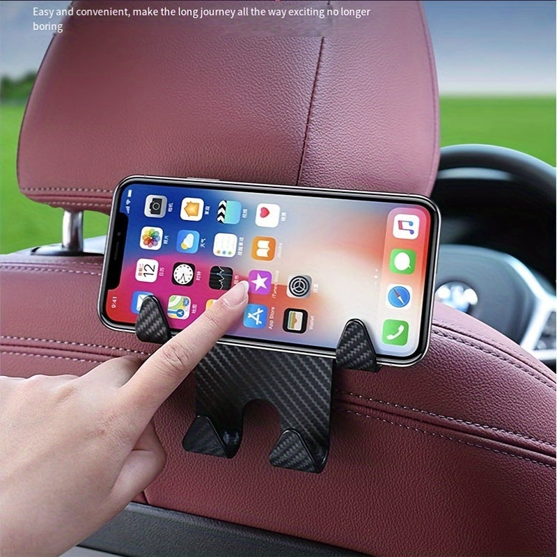 Car Chair Back Hook Rear Phone Holder Multifunctional Hook Rack Car Storage