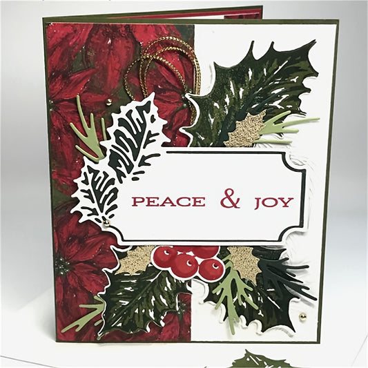 Leaf Metal Cutting Dies And Stamps For Scrapbooking