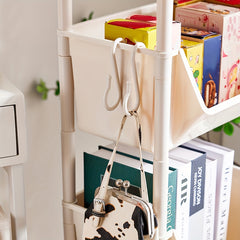 Sundries Storage Rack Kitchen Bedroom Shelf Small Cart Bookshelf