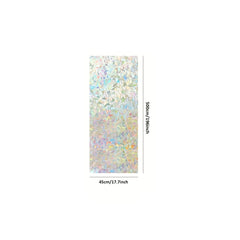 Geometric Pattern Frosted Window Film Privacy Sticker