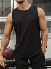 Men's Quick Drying Sports Tank Top for Running Training