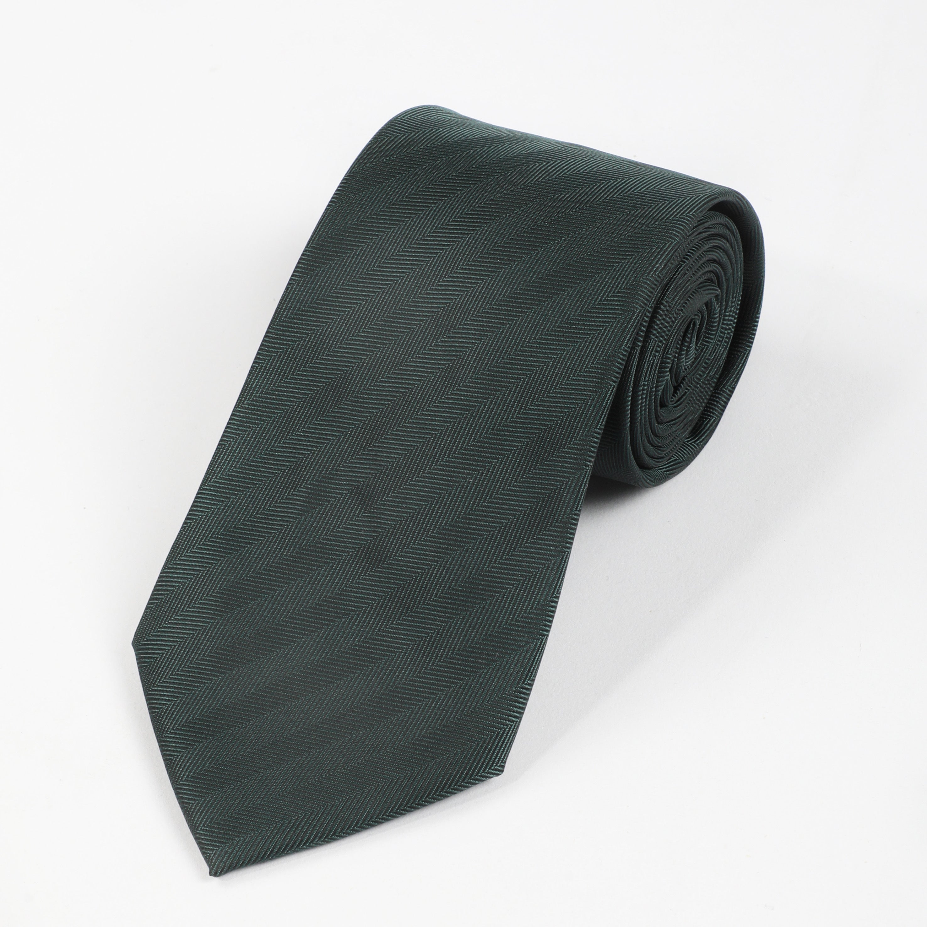 Thin Stripe Polyester Tie Business Formal Necktie Men