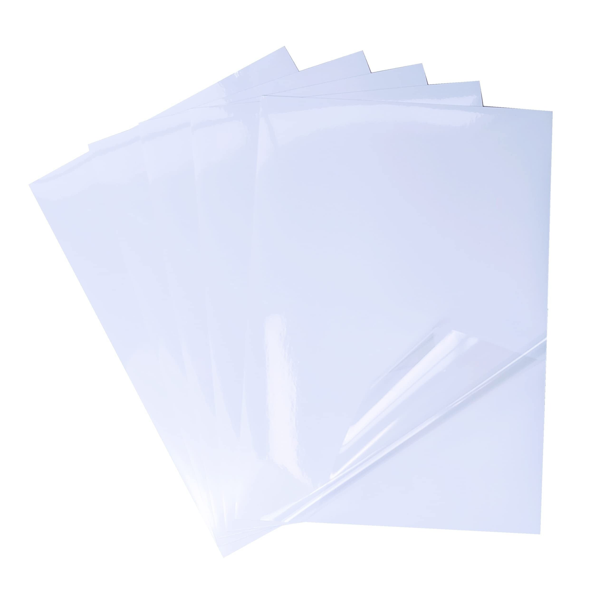 20 Sheets Clear Printable Vinyl Sticker Paper 21 59x27 94 Cm