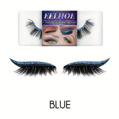 3D Faux Mink Hair False Eyelashes for Longer Thicker Lashes