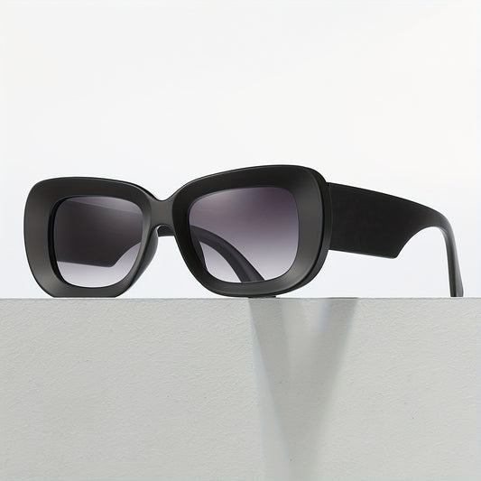 Large Square Sunglasses Casual Gradient Glasses UV400