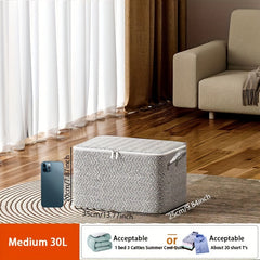 Extra Large Foldable Storage Box, Clothing Packing Bag Organizer
