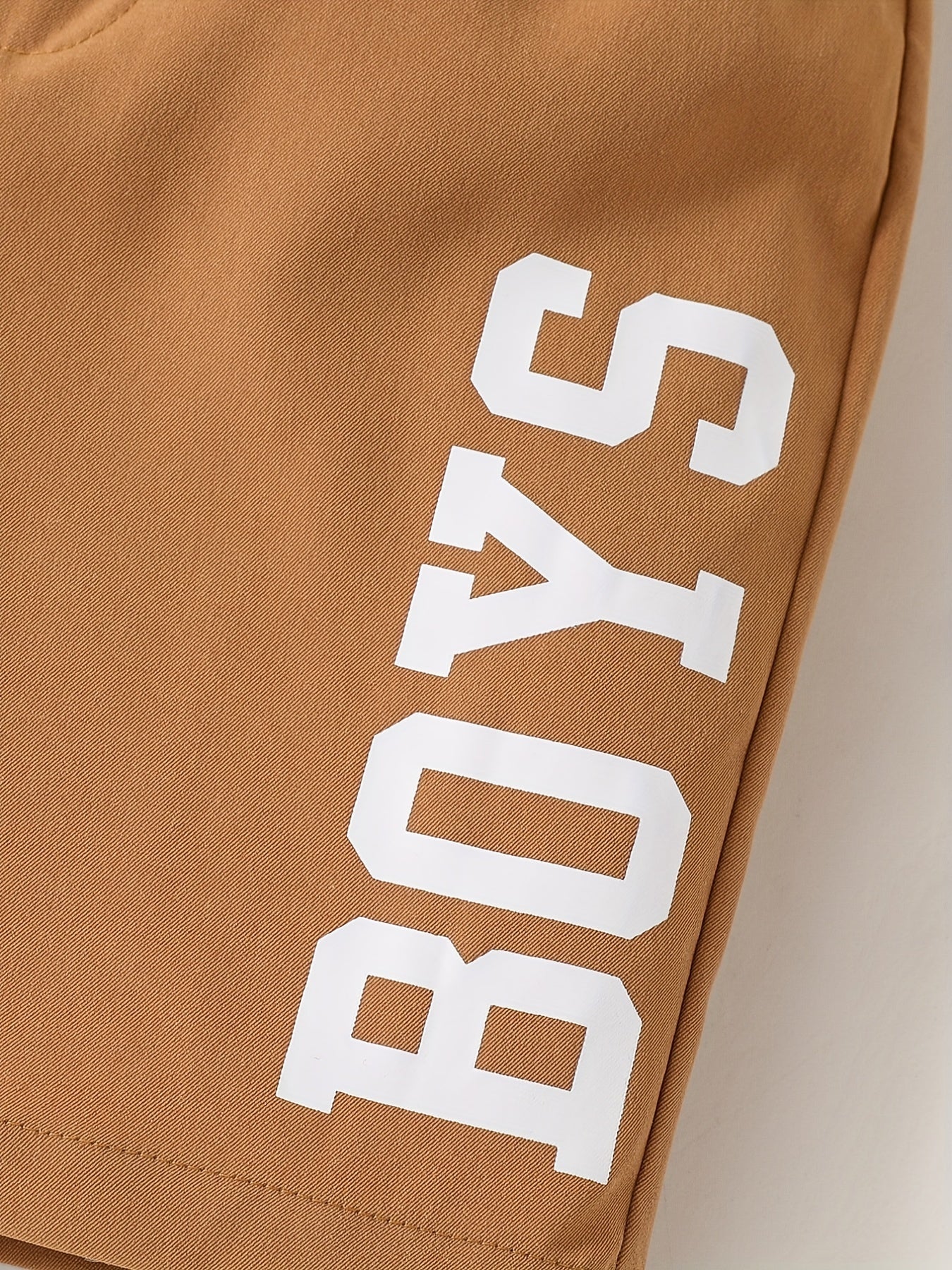 'Boys' Printed Sports Shorts, Drawstring, Big Boys, Summer Casual