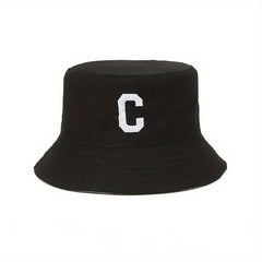 Double Sided Bucket Hat For Men And Women Solid Light Board Sun Hat Couple