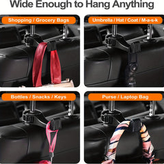 Universal Car Headrest Phone Holder 360 Rotation Multifunctional