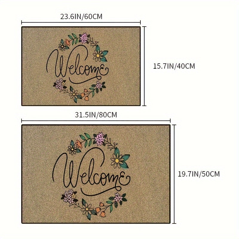 Stylish Welcome Mat for a Warm Home