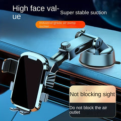 Automatic Lock Suction Cup Car Phone Holder