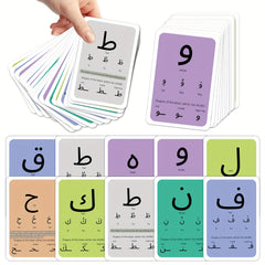 Arabic Alphabet Flashcards - Consonants, Vowels, Diacritics, Numbers