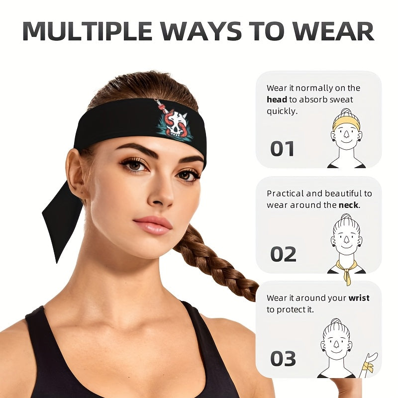 Custom Sport Headband with Quick Dry Technology