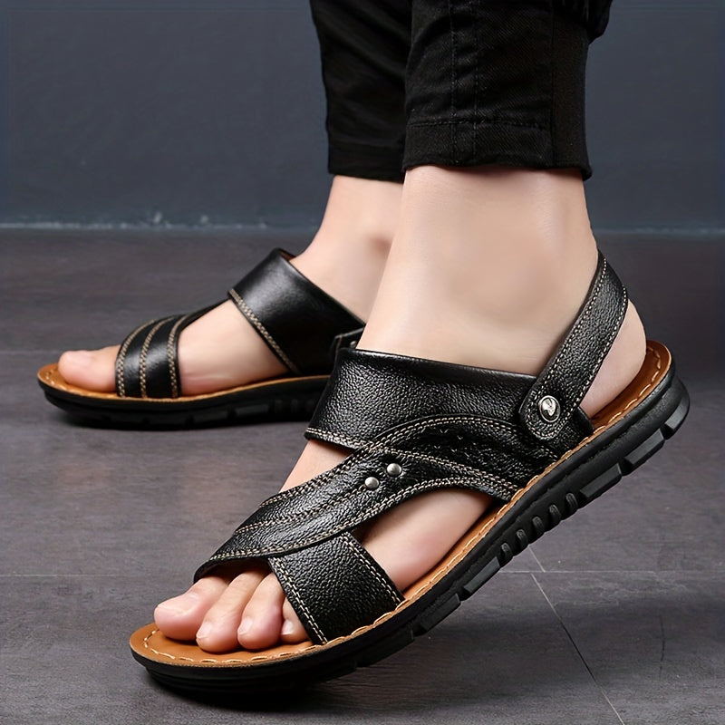 Men's Lightweight Non Slip Slides for Beach Summer