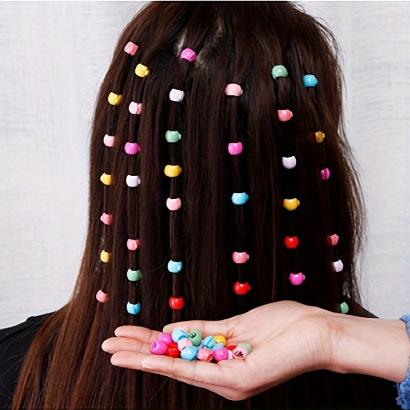 Mini Rainbow Hair Clips Small Plastic Hair Claw Clips Hair Accessories for Women