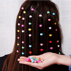 Mini Rainbow Hair Clips Small Plastic Hair Claw Clips Hair Accessories for Women