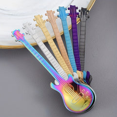Guitar Spoon Novelty Kitchen Accessory